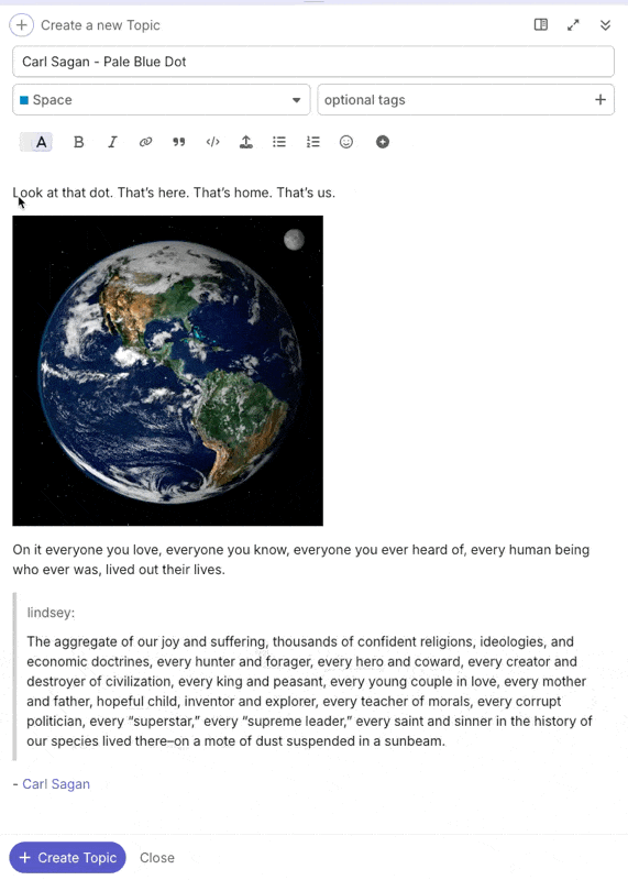 ✍️ New rich text editor for easier writing experience