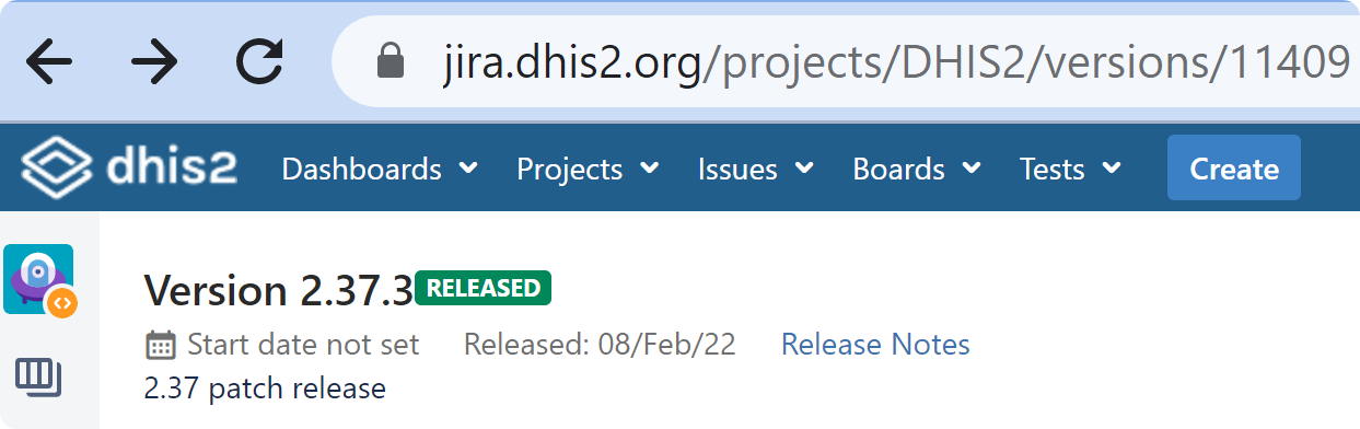 release-dhis2-2.37.3 jira.dhis2.org