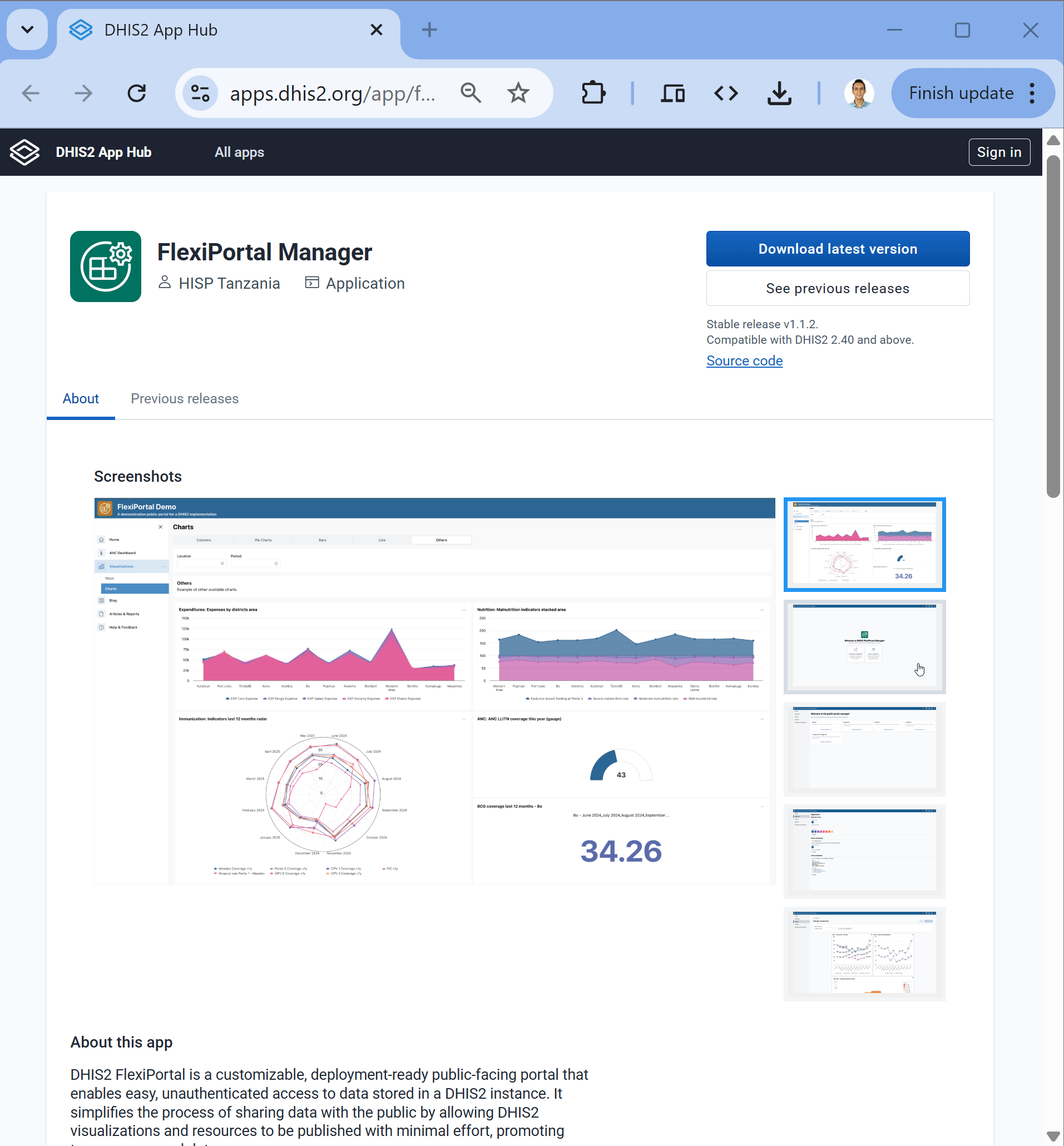 FlexiPortal on the App Hub